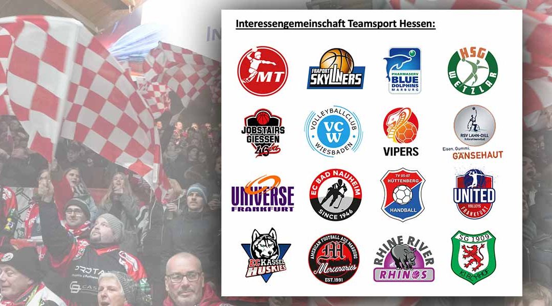 Profi-Clubs halten zusammen –Interessengemeinschaft Teamsport Hessen