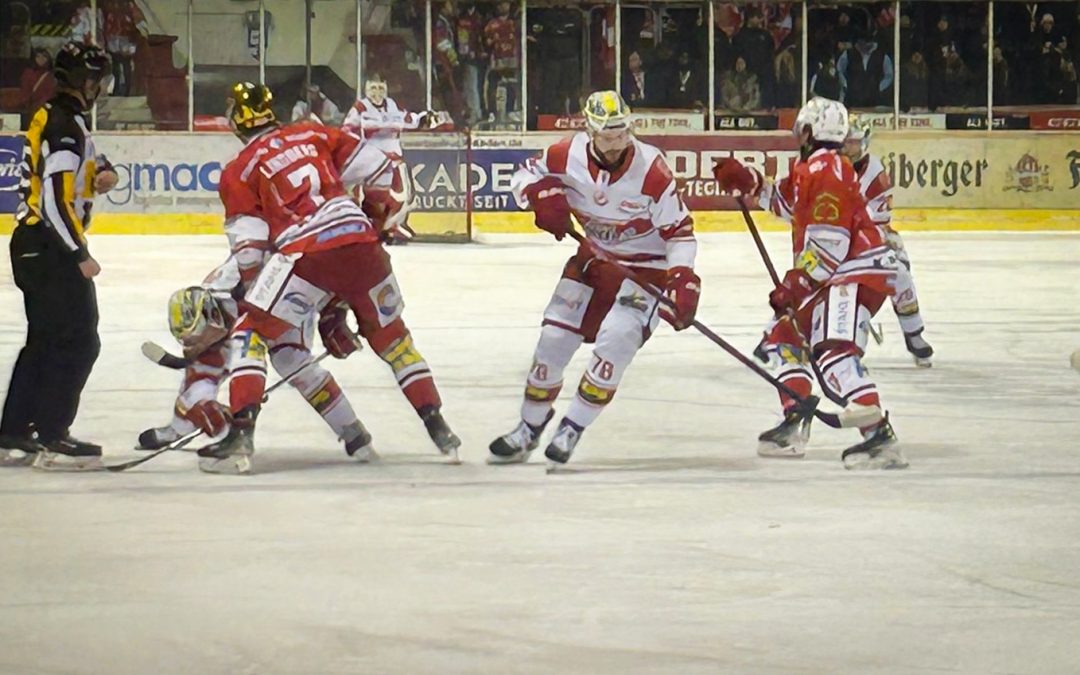SIIEEG – 5:3-Erfolg: 100 Teufel-Fans bejubeln drei Punkte in Crimmitschau!