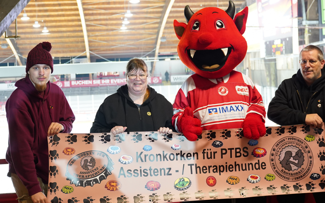 „Aktion Pfötchen“ – Kronkorken für PTBS-Assistenzhunde