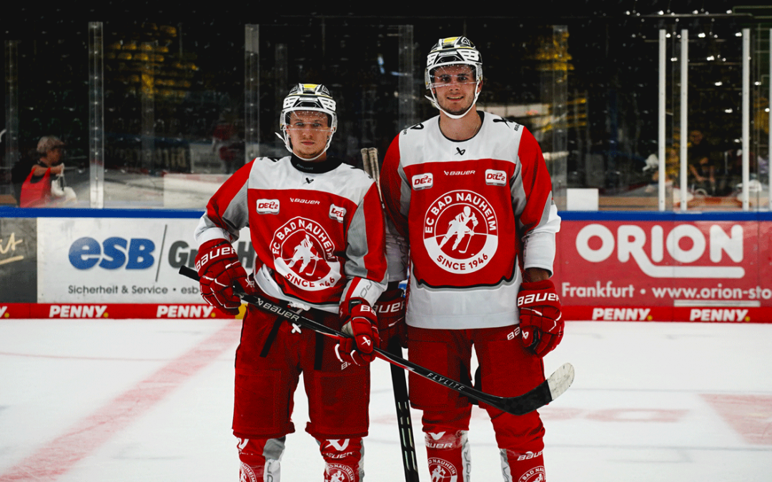 Tim Hemr und Luis Üffing trainieren mit