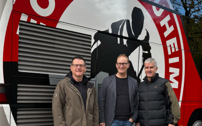 Mark Elwood zu Besuch in Bad Nauheim