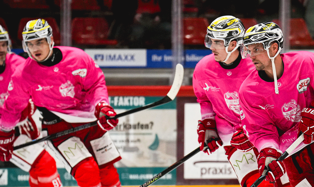 Ab sofort: Versteigerung der Warm-Up-Jerseys vom Pink Racket Game