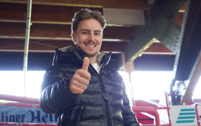 Xaver Tippmann feiert in Crimmitschau sein Debüt