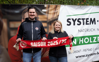System-Holz aus Altenstadt ist neuer Sponsor des EC Bad Nauheim