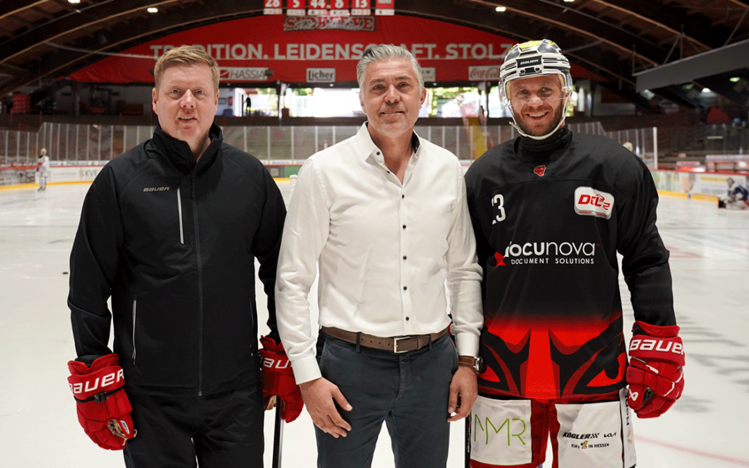 EC Bad Nauheim und docunova verlängern ihre erfolgreiche Partnerschaft