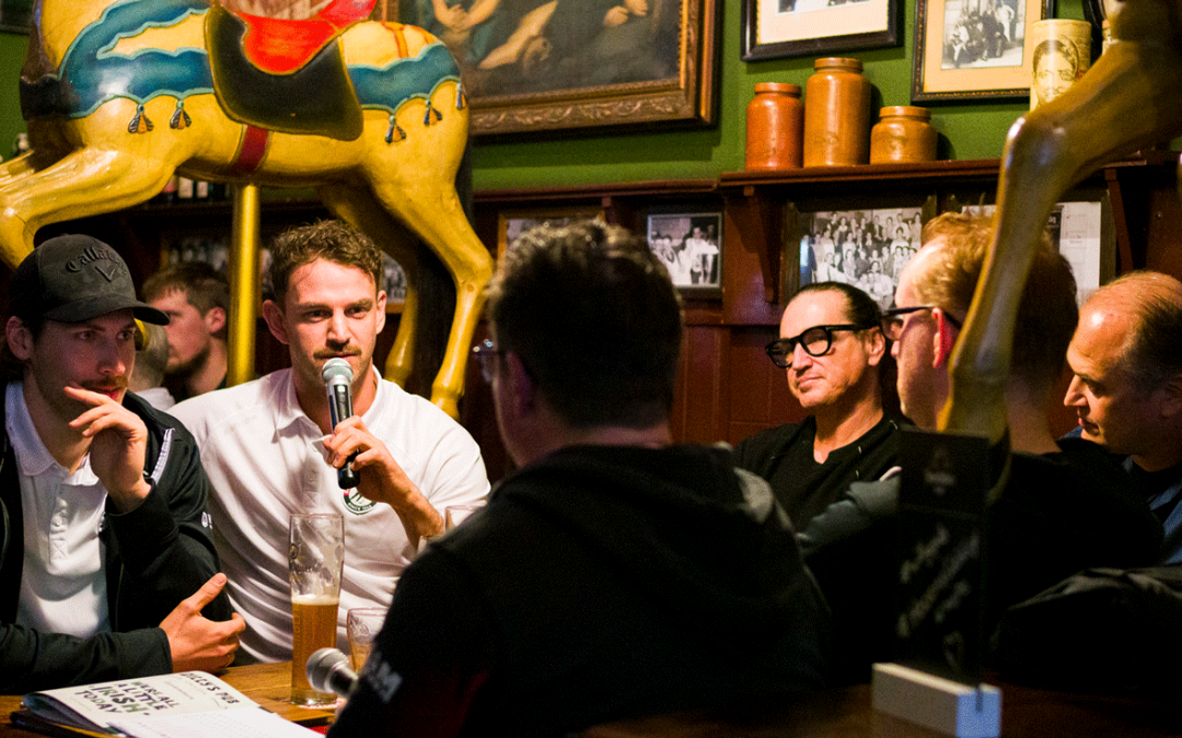 Doppelpass-Feeling im „Willy’s Pub“: Gelungener 2. Fan-Talk des EC Bad Nauheim