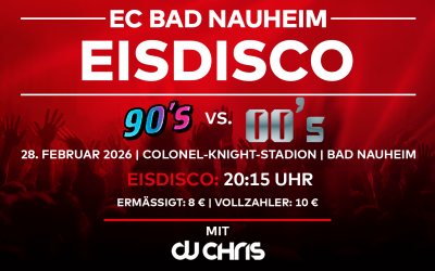 Letzte Infos zur heutigen Eisdisco