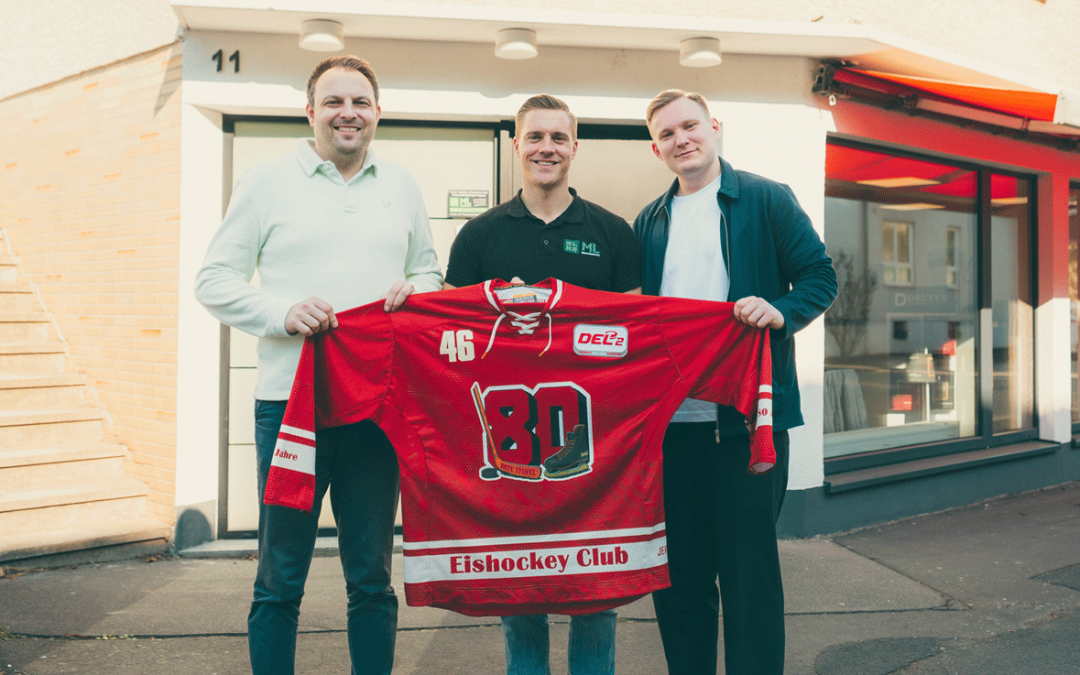 ML-Hauselemente steigt zum Gold-Partner des EC Bad Nauheim auf