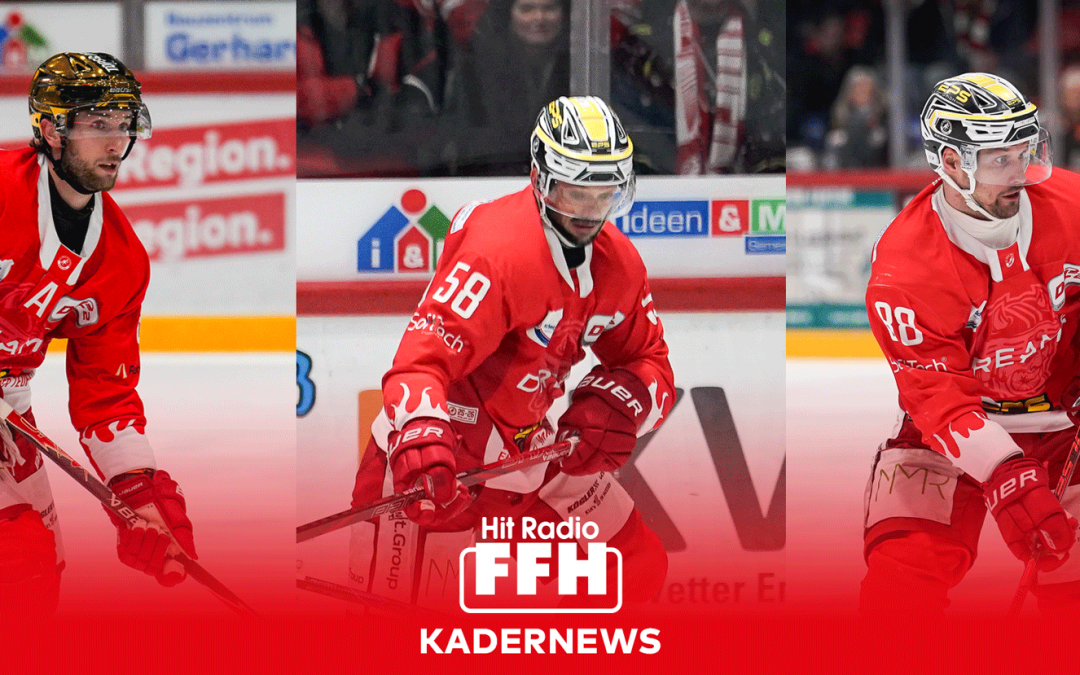 Rote Teufel verabschieden ein Trio: Justin MacPherson, Christopher Fischer und Andrej Bires verlassen den EC