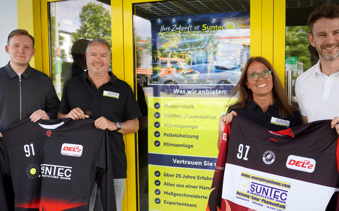 Suntec bleibt Goldpartner des EC Bad Nauheim