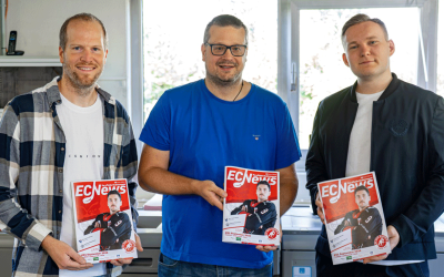 Druckerei Klein bleibt Partner des EC Bad Nauheim